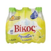 ΒΙΚΟΣ Αναψυκτικό Λεμονάδα με Ανθρακικό 5x330ml +1 Δώρο