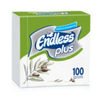 Endless Plus Χαρτοπετσέτες  Ελιά   30x30cm  100 Φύλλα  157γρ. (4,36€/κιλό)