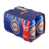 ΒΕΡΓΙΝΑ Μπύρα Lager 330ml (5+1ΔΩΡΟ)