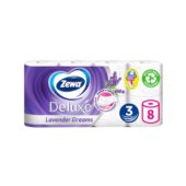 Zewa Deluxe Lavender ρολά υγείας 8αρι 3φυλλο