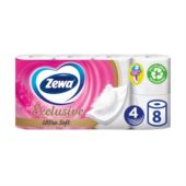 Zewa Exclusive ultra soft χαρτί υγείας 4φυλλο 8αρι 920γρ.