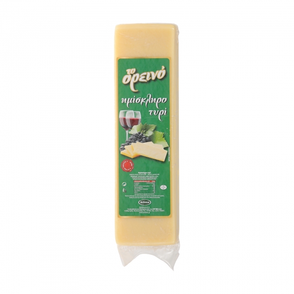 ΟΡΕΙΝΟ Ημίσκληρο τυρί ~500γρ. (Τιμή Κιλού 10,69 Ευρώ)