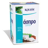 ΚΟΛΙΟΣ Άσπρο χύμα δοχείο το κιλό 7,39 ευρώ